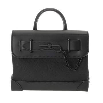 ルイ ヴィトン モノグラム スティーマー PM ブラック M24436 トリヨンレザー メンズ バッグ 【中古】【bag】