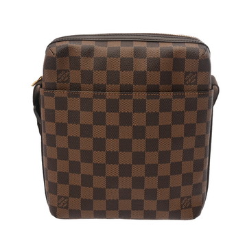 ルイ ヴィトン ダミエ トロターボブール ブラウン N41135 ダミエキャンバス レディース バッグ 【中古】【bag】