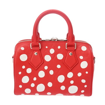 ルイ ヴィトン モノグラムアンプラントドット LV×YK スピーディ バンドリエール 20 2WAY ルージュ M46411 レザー レディース バッグ 【中古】【bag】