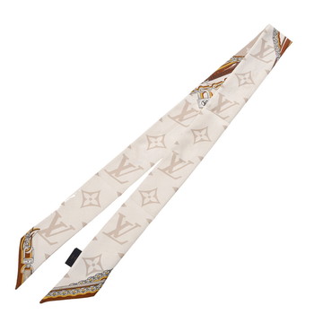 ルイ ヴィトン バンドー BB アルティメット グレージュ系 M77777 シルク100％ レディース 【中古】【other】