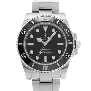 ロレックス サブマリーナ 114060 ブラック メンズ 時計 【中古】【wristwatch】