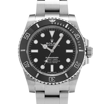 ロレックス サブマリーナ 114060 ブラック メンズ 時計 【中古】【wristwatch】