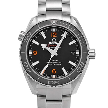 オメガ シーマスター プラネットオーシャン 600 コーアクシャル 232.30.42.21.01.003 ブラック メンズ 時計 【中古】【wristwatch】