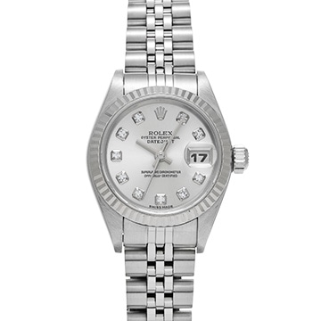 ロレックス デイトジャスト 79174G シルバー/ダイヤモンド レディース 時計 【中古】【wristwatch】