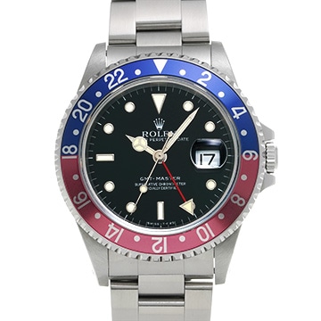 ロレックス GMTマスター 16700 ブラック メンズ 時計 【中古】【wristwatch】