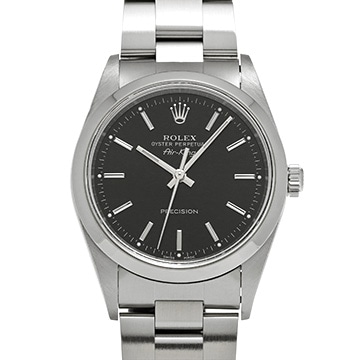ロレックス エアキング 14000 ブラック メンズ 時計 【中古】【wristwatch】