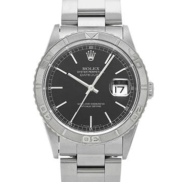 ロレックス デイトジャスト サンダーバード 16264 ブラック メンズ 時計 【中古】【wristwatch】