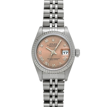 ロレックス デイトジャスト 79174 ピンク レディース 時計 【中古】【wristwatch】