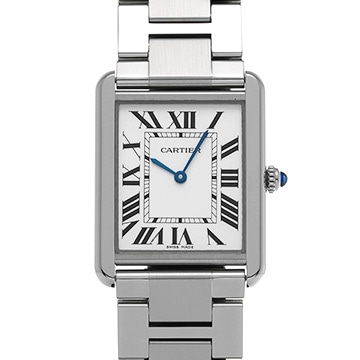 カルティエ タンク ソロ LM W5200014 シルバー ユニセックス 時計 【中古】【wristwatch】