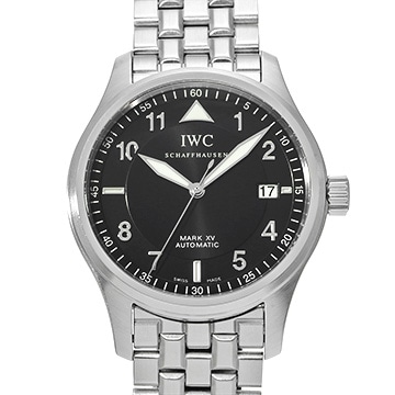 IWC パイロットウォッチ マークXV IW325312 ブラック メンズ 時計 【中古】【wristwatch】