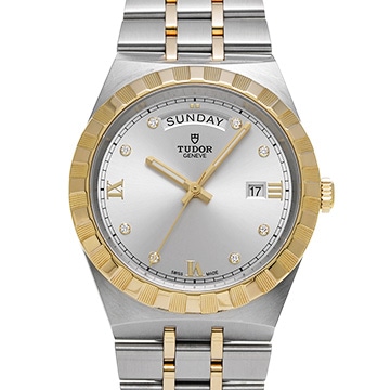 チューダー / チュードル ロイヤル 28603 シルバー/ダイヤモンド メンズ 時計 【中古】【wristwatch】