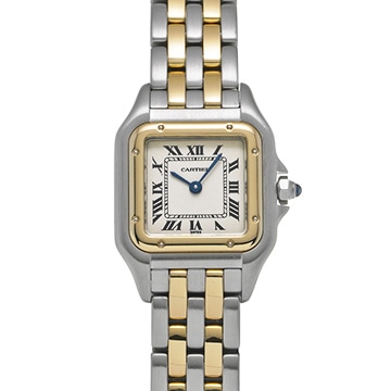 カルティエ パンテール SM W25029B6 シルバー レディース 時計 【中古】【wristwatch】