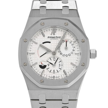 オーデマ ピゲ ロイヤルオーク デュアルタイム 26120ST.OO.1220ST.01 シルバー メンズ 時計 【中古】【wristwatch】