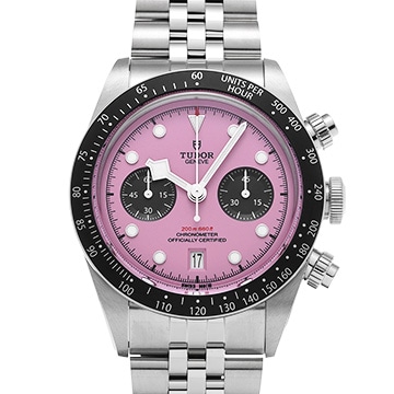 チューダー / チュードル ブラックベイ クロノ 79360N ピンク/ブラック メンズ 時計 【中古】【wristwatch】