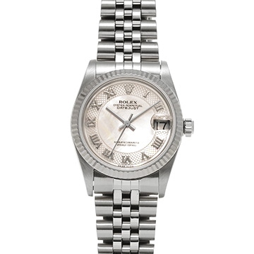 ロレックス デイトジャスト 68274 ピンクシェル ユニセックス 時計 【中古】【wristwatch】