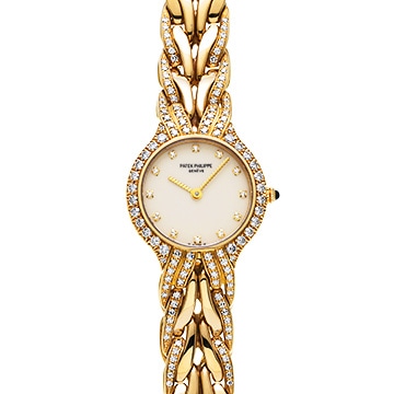 パテック フィリップ ラ・フラム 4816/003 J* アイボリー/ダイヤモンド レディース 時計 【中古】【wristwatch】