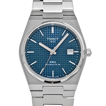 ティソ PRX パワーマティック 80 T137.407.11.041.00 ブルー メンズ 時計 【中古】【wristwatch】