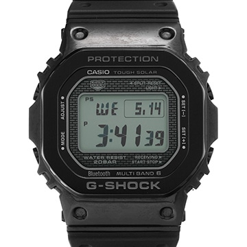 カシオ G-SHOCK GMW-B5000シリーズ GMW-B5000G-1JF ブラック メンズ 時計 【中古】【wristwatch】