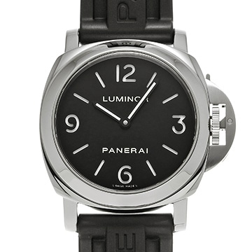 パネライ ルミノール ベース PAM00112 ブラック メンズ 時計 【中古】【wristwatch】