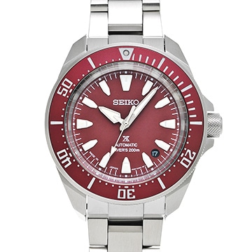 セイコー プロスペックス ダイバー スキューバ SBDY129 バーガンディ メンズ 時計 【中古】【wristwatch】