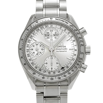オメガ スピードマスター トリプルカレンダー 3523.30 シルバー メンズ 時計 【中古】【wristwatch】
