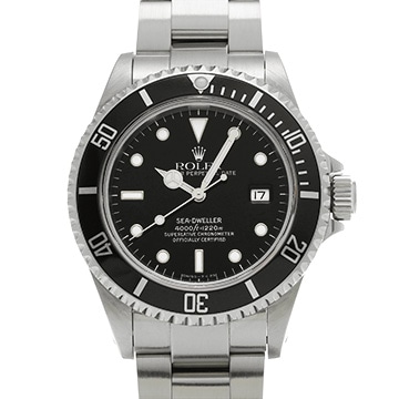 ロレックス シードゥエラー 16600 ブラック メンズ 時計 【中古】【wristwatch】