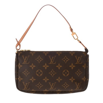 ルイ ヴィトン モノグラム ポシェット アクセソワール マロン M51980 モノグラムキャンバス レディース 【中古】【bag】