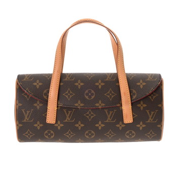 ルイ ヴィトン モノグラム ソナチネ ブラウン M51902 モノグラムキャンバス レディース バッグ 【中古】【bag】