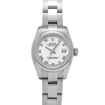 ロレックス デイトジャスト 179160 ホワイト レディース 時計 【中古】【wristwatch】