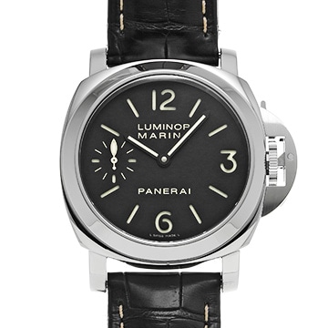 パネライ ルミノールマリーナ PAM00111 ブラック メンズ 時計 【中古】【wristwatch】