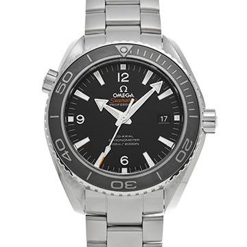 オメガ シーマスター プラネットオーシャン 600 コーアクシャル 232.30.46.21.01.001 ブラック メンズ 時計 【中古】【wristwatch】