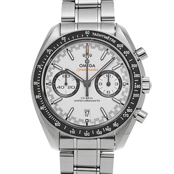 オメガ スピードマスター レーシング コーアクシャル マスタークロノメーター 329.30.44.51.04.001 ホワイト メンズ 時計 【中古】【wristwatch】