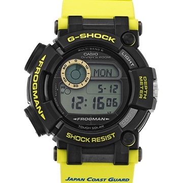 カシオ G-SHOCK フロッグマン  GWF-D1000JCG-9JR ブラック メンズ 時計 【中古】【wristwatch】