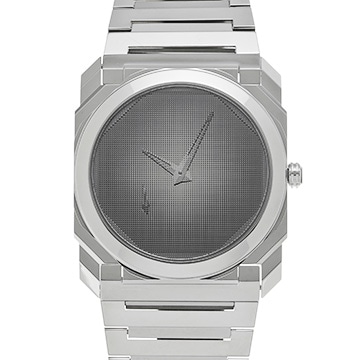 ブルガリ オクト フィニッシモ 妹島和世 360本限定 103710 シルバー メンズ 時計 【中古】【wristwatch】