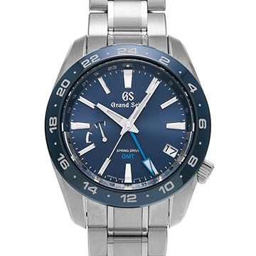 グランドセイコー スポーツコレクション スプリングドライブ GMT SBGE255 ブルー メンズ 時計 【中古】【wristwatch】