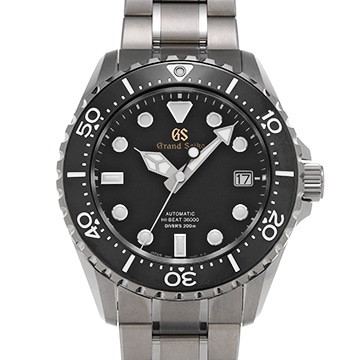 グランドセイコー スポーツコレクション メカニカル ハイビート36000 SBGH291 ブラック メンズ 時計 【中古】【wristwatch】