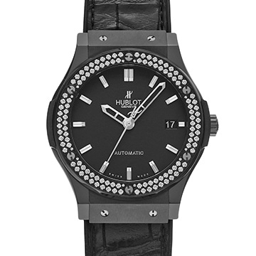 ウブロ クラシックフュージョン ブラックマジック 511.CM.1170.LR.1104 ブラック メンズ 時計 【中古】【wristwatch】