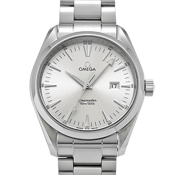 オメガ シーマスター アクアテラ クォーツ 2517.30 シルバー メンズ 時計 【中古】【wristwatch】