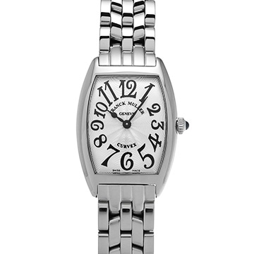フランクミュラー トノウカーベックス 1752QZ シルバー レディース 時計 【中古】【wristwatch】