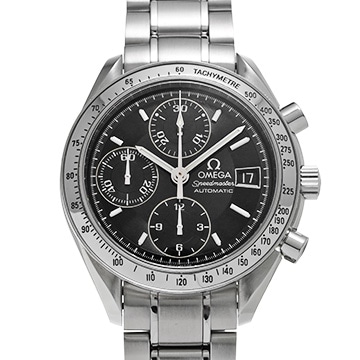 オメガ スピードマスター デイト 3513.50 ブラック メンズ 時計 【中古】【wristwatch】