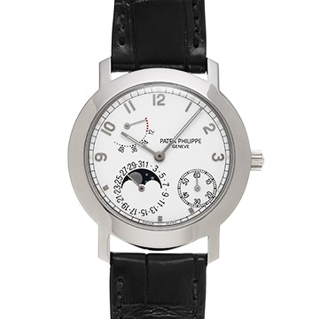 パテック フィリップ プチコンプリケーション 5055G-010 ホワイト メンズ 時計 【中古】【wristwatch】