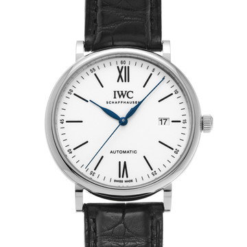 IWC ポートフィノ オートマティック 150イヤーズ IW356519 ホワイト メンズ 時計 【中古】【wristwatch】