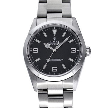 ロレックス エクスプローラー 14270 ブラック メンズ 時計 【中古】【wristwatch】