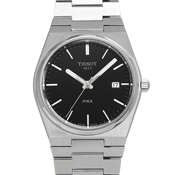 ティソ PRX T137.410.11.051.00 ブラック メンズ 時計 【中古】【wristwatch】