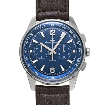 ジャガー ルクルト ポラリス クロノグラフ Q9028480 ブルー メンズ 時計 【中古】【wristwatch】