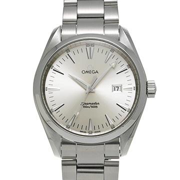 オメガ シーマスター アクアテラ クォーツ 2517.30 シルバー メンズ 時計 【中古】【wristwatch】
