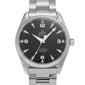 オメガ シーマスター アクアテラ マスターコーアクシャル 2503.52 ブラック メンズ 時計 【中古】【wristwatch】