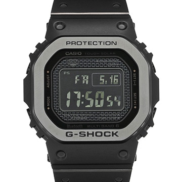 カシオ G-SHOCK フルメタル 5000シリーズ GMW-B5000MB-1JF ブラック メンズ 時計 【中古】【wristwatch】
