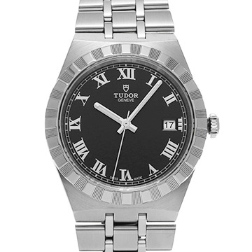 チューダー / チュードル ロイヤル 28500 ブラック メンズ 時計 【中古】【wristwatch】