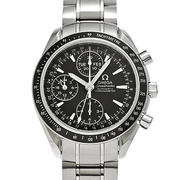 オメガ スピードマスター トリプルカレンダー 3220.50 ブラック メンズ 時計 【中古】【wristwatch】